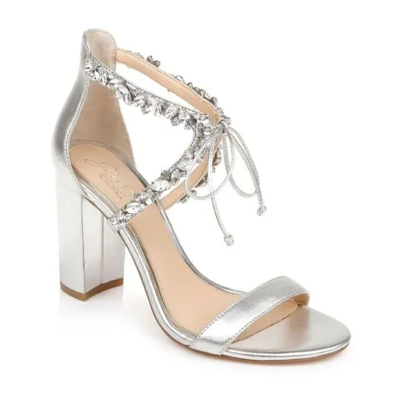 Jewel Badgley Mischka Heels - Picture 1 of 12